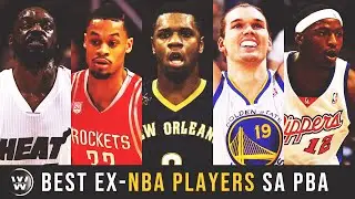Лучшие бывшие игроки НБА, ставшие импортными игроками PBA