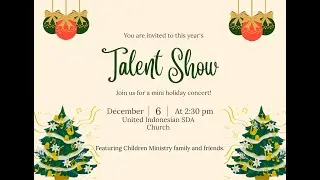 Unisdac Talent Show