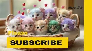 Look at these cute cats with such beautiful eyes!