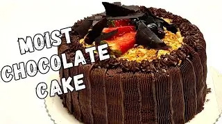 Moist chocolate cake that melts in your mouth