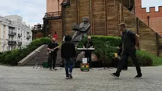 Street musicians Kiev (КышТым Борода)