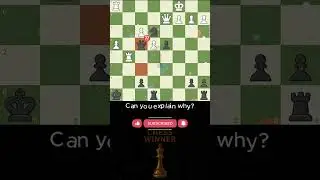 Why Is This a Blunder Move? 🤔🔥 | Chess Winner #chess #shorts #checkmate #brilliant