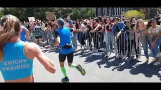 Boston Marathon 2022 Wellesley College Scream Tunnel