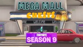 (Chapter 1) ALL Mega Mall Chests Locations Guide - Fortnite Battle Royale Season 9