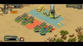 Battle Nations Beta - Defeating the Ancient Construct with 4x4