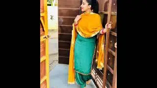 plain suits design with contrast dupatta|plain suits ideas