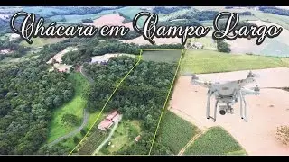 CHÁCARA EM CAMPO LARGO / PR - Lindas Imagens Aérea com Drone