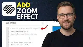 How to Add a Zoom Hover Effect to Squarespace Image Blocks (Step By Step 2026)