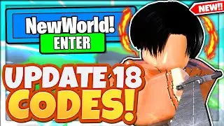 ALL OP SECRET *NEW WORLD* UPDATE 18 CODES In Roblox Anime Punching Simulator!