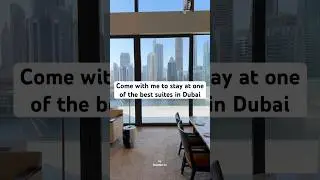 One of the best suites in Dubai - Marina Terrace Suite, The Lana. #dubai #luxurytraveller