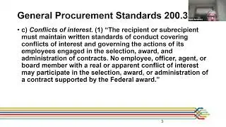 Documenting Conflict of Interest and Cost Allocation