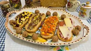 LO SDIJUNO-QUATTRO PANINI PER LA COLAZIONE RINFORZATA DEI CONTADINI
