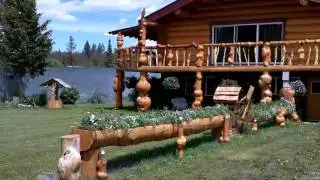 unique homes  burlwood log Cabin Canada
