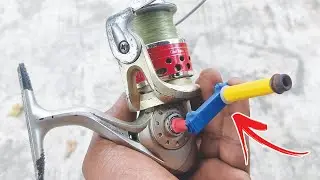 DIY Fishing Reel Handle | Make a Strong & Smooth Spinning Handle | Spinning Reel Grip Improvement