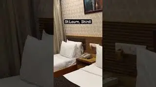 Room Tour: St.Laurn Resort, Shirdi: 03.09.2025: Video No.871