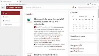 Acc&eacute;s a l'enquesta de satisfacci&oacute; de l'estudiantat amb el professorat