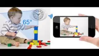 IPC100 VIDEO 720P hidden clock IP camera