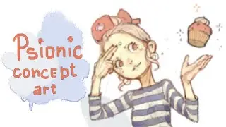 Speedpaint (Paint Tool SAI) Psionic Concept Art