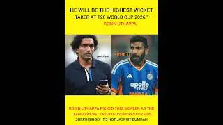 Robin Uthappa&rsquo;s Bold Prediction for T20 World Cup 2026 😲