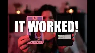 Заставьте их написать вам 📲 Мощное любовное заклинание Таро (работает быстро!) #любовныйзаклинание