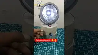 How To Make A 360&deg; rotating torch light #shorts #viral