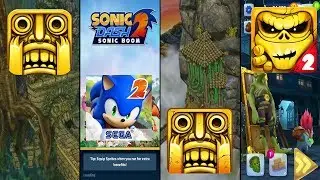 Temple Run Vs Sonic Dash 2 Sonic Boom Vs Temple Run 2 Sky Summit Vs Zombie Run 2