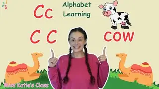 C For Cow | ABC Learn The Letter C - English Alphabet Learning For Kids + Phonics