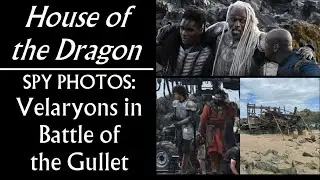 House of The Dragon Spy Photos: Velaryons in Battle of the Gullet (Season 3 premiere)