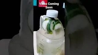 INFUSED WATER FOR DETOX & WEIGHT LOSS #weightloss #myjourney