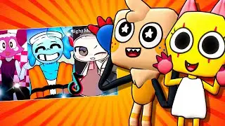 Goob e Scraps assistindo TikToks de Dandy's World!