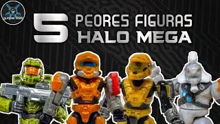 TOP 5 / LAS PEORES FIGURAS DE HALO MEGA / BLOKS / CONSTRUX.