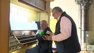 L'alderiqe. Organo Iglesia Sabugo  con José María Martínez