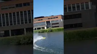 116km/h handbuilt rc boat speed record.