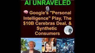 Teaser For AI Business and Development News Rundown Jan 16 2026:  🧠 Google&rsquo;s 