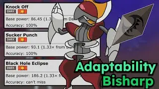 THEY BANNED KINGAMBIT, SO I USED ADAPTABILITY BISHARP! | National Dex AAA