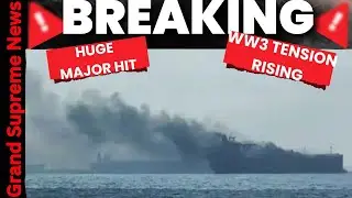 ⚠️ Срочные новости! Новый удар в море &mdash; очередное попадание по российскому танкеру &mdash; нарастание н...
