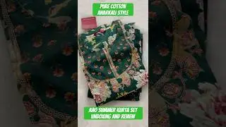 Ajio Kurta Set For Summer #shorts#viralvideo
