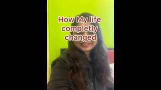 Things which CHANGED my LIFE