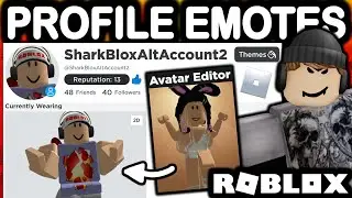 AVATAR EMOTES ON YOUR PROFILE! [HOW TO SET IT UP] EARLY ACCESS VERSION! (ROBLOX)