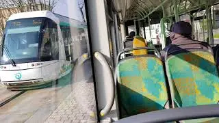 Bus trajet à bord de la ligne 368 MAN de Garges-Sarcelles RER à Les Flanades(RATP)