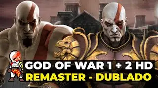 GOD OF WAR 1+2 HD REMASTER - DUBLADO em Portugu&ecirc;s -Tutorial Completo (PCSX2)