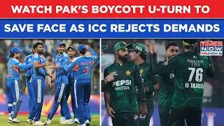 India vs Pakistan T20 World Cup: Watch PCB's Boycott U-Turn To Save Face After ICC Rejects Demands