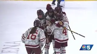 Norwich women's hockey dominates another Little East Conference game