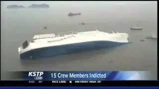 15 Crew Indicted over SKorean Ferry Disaster