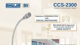 AHUJA CCS-2300 ( Counter Communication System)