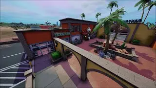 Fortnite Open Produce boxes at Condo Canyon or Sleepy Sound