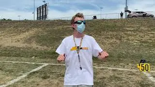 NA Marching  Band Saxophones Band Camp Show 2020 Field View