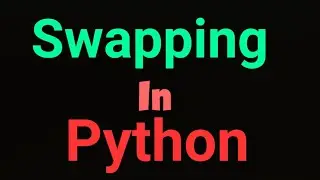 Swapping in python | Swap Two values | Interview programs | priyansh jain | swap in one line of code