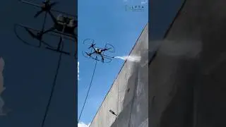 Lavagem de Fachada com drone #lavagem #limpezadefachadas #lpta #drone #dronevideo #droneclean