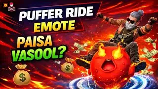 Puffer Ride Emote 😱 | PAISA VASOOL Ya Nahi? 💸🔥